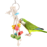 Colorful Cockatiel Bird Bite Toy