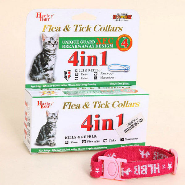 4 Months Effective Anti Flea Tick Nylon Cat Collar