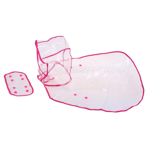 Transparent Capes Pet Dog Rain Clothes