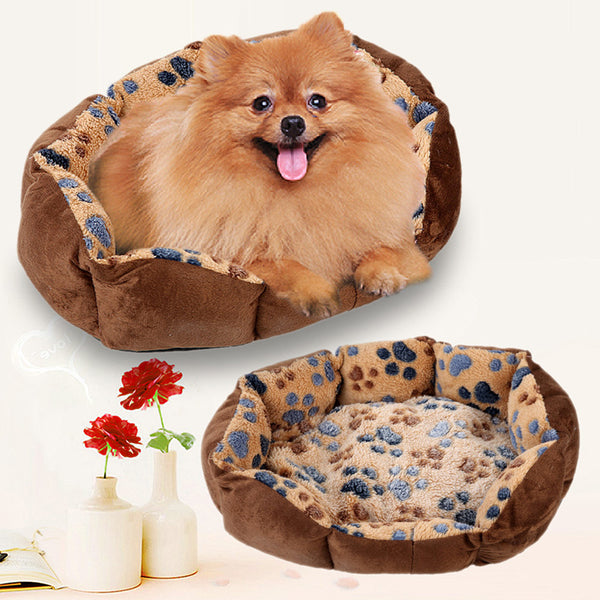 35*26*10cm  Soft Fleece Pet Bed House