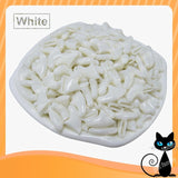 100 Pcs soft cat paw Control Nail Caps