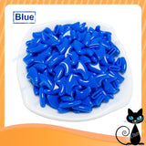 100 Pcs soft cat paw Control Nail Caps
