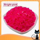 100 Pcs soft cat paw Control Nail Caps