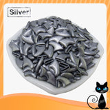 100 Pcs soft cat paw Control Nail Caps