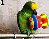 Cute Pet Bird Plastic Chew Ball Chain Cage Toy