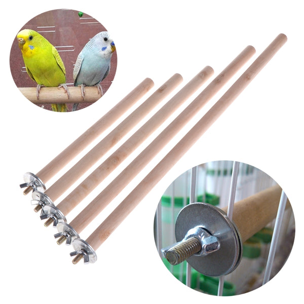 Raw Wood Stand Rack Perches