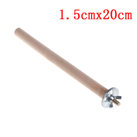 Raw Wood Stand Rack Perches
