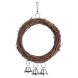 Chew Swing Cage Perch with Bell
