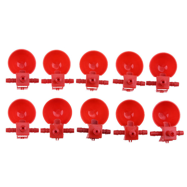 10Pcs Automatic Bird Poultry Bowl