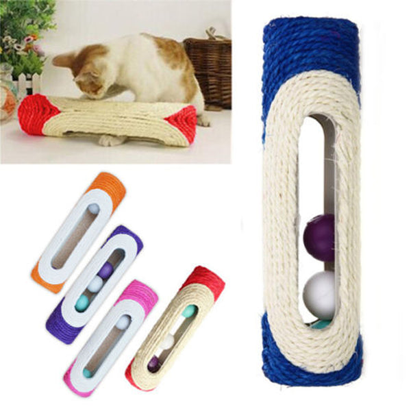 Kitten Rolling Sisal Scratching Toy