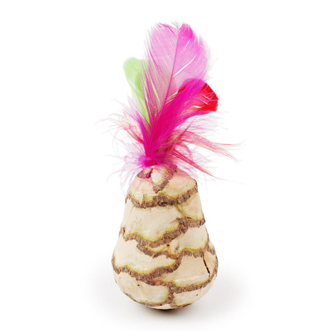 Feathers tumbler Chew Treat Cat Toy
