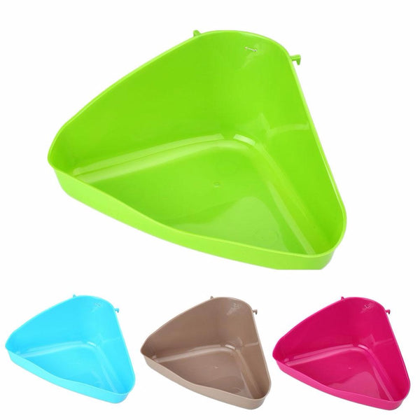 Corner Toilet Litter Tray Box Small Pets