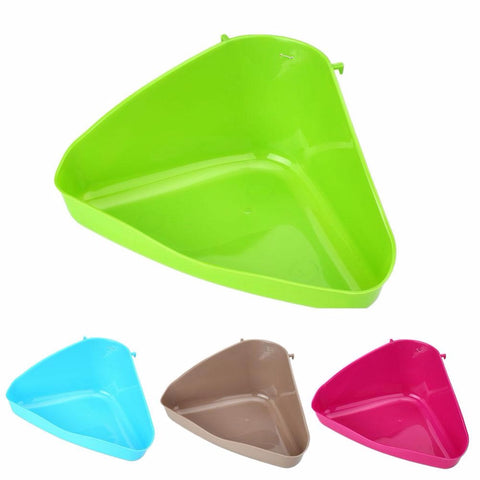Corner Toilet Litter Tray Box Small Pets