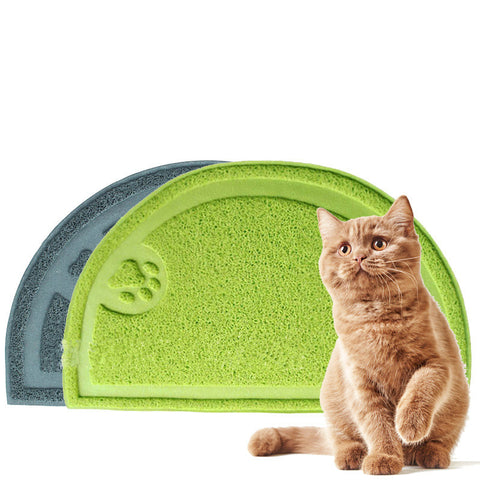 Semicircle Sand Dog/Cat Litter Mat