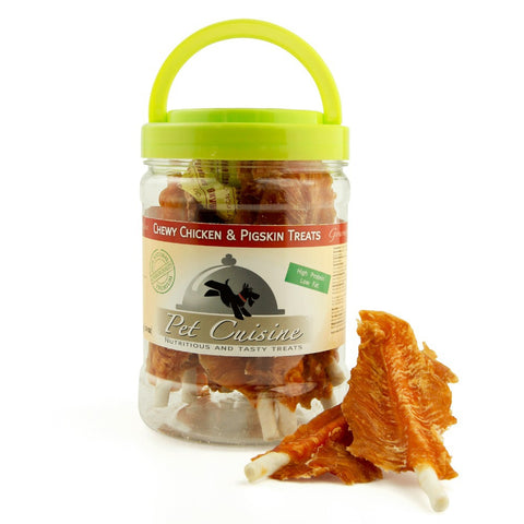 Chicken & Pigskin Puppy Dog Snacks